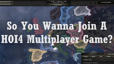 To be honest, i have pretty much all recommended hardware to play this game. . Hoi4 multiplayer server id